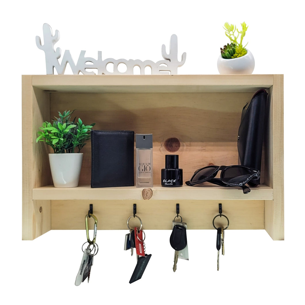 Modern best sale entryway shelf